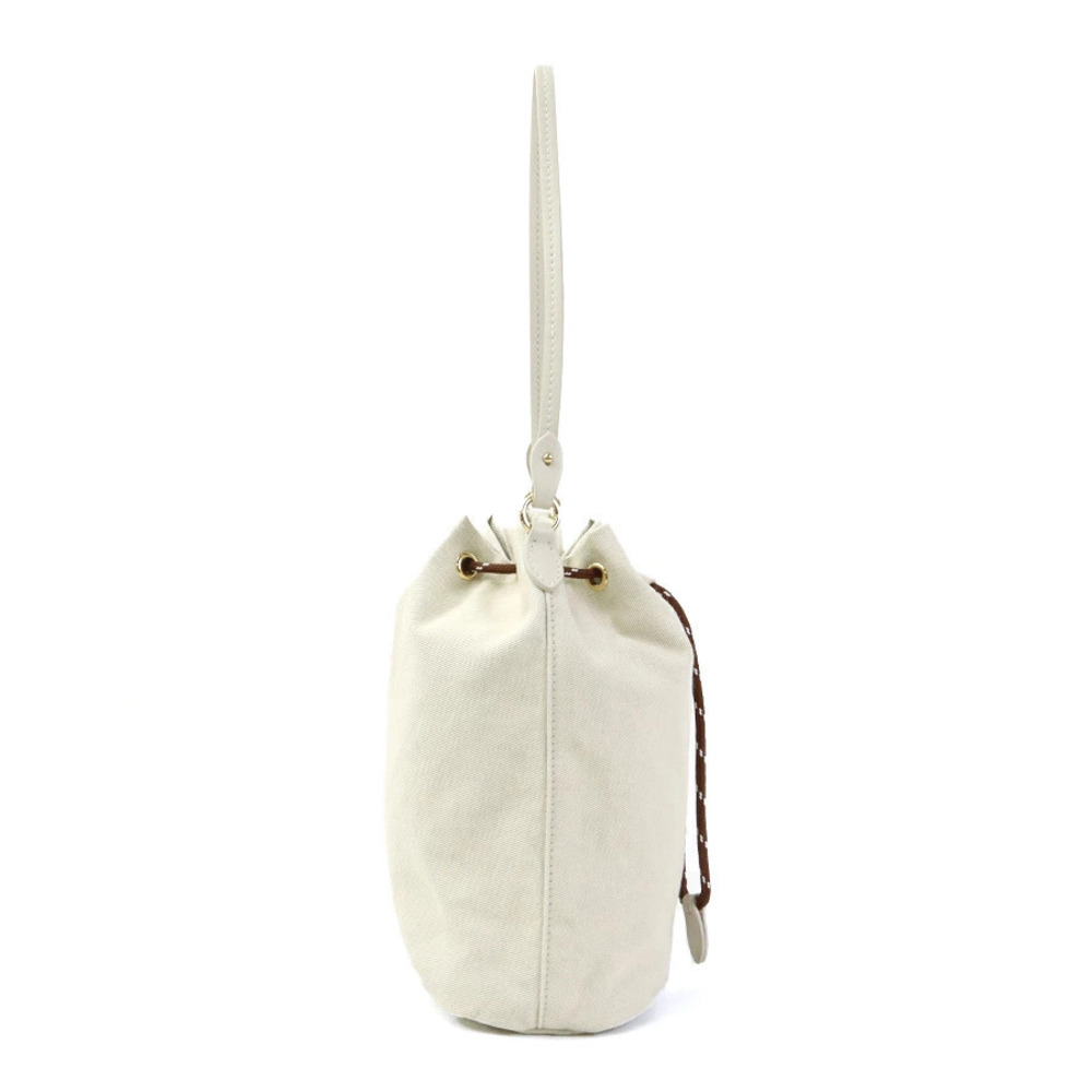 Miu Miu white off handbag canvas